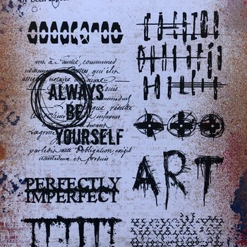 PaperArtsy 33 Cling Rubber Stamp Set