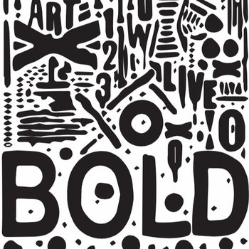 Live Bold Cling Rubber Stamp
