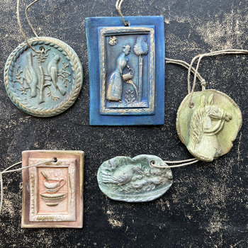 Artisan Papercast Medallions Set