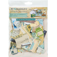 49 And Market Die Cuts: Travel Diaries