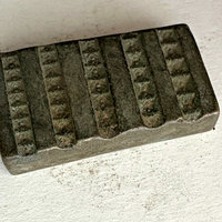 Afghan Antique Brass Jewelry Mold 