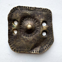 Ethiopian Antique Brass Medallion 