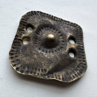 Ethiopian Antique Brass Medallion 