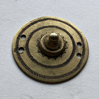 Ethiopian Antique Brass Medallion 