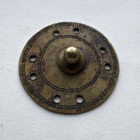 Ethiopian Antique Brass Medallion 