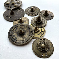 Ethiopian Antique Brass Medallion 