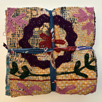 Hand Stitched & Embroidered Kantha Bundle