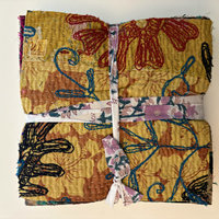 Hand Stitched & Embroidered Kantha Bundle
