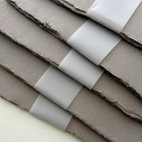 SOLD OUT: Grey Handmade Paper: Set of 10