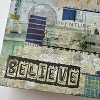 Seth Apter Believe: Original Mixed Media Art