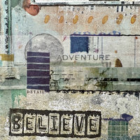 Seth Apter Believe: Original Mixed Media Art