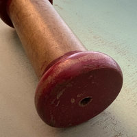 SOLD: Large Vintage Spool: Red