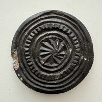 SOLD: Carved Stone Biscuit Mold: 3