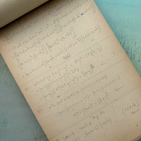 SOLD: 1907 Harvard Blue Book: Large Algebra