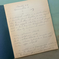 SOLD: 1880-1883 Harvard Blue Book: Chemistry IIA