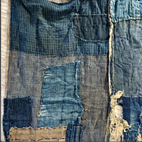 Antique Japanese Boro Textile Fragment 1