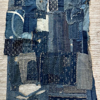 Antique Japanese Boro Textile Fragment 2