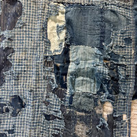 Antique Japanese Boro Textile Fragment 2