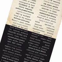 7 Dots Studio Word Stickers: Botanica