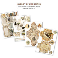 Ciao Bella Junk Journal Ephemera Book: Cabinet of Curiosities