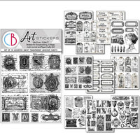 Ciao Bella Transparent Adhesive Sheets: Lithographs