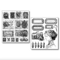 Ciao Bella Transparent Adhesive Sheets: Lithographs