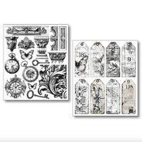 Ciao Bella Transparent Adhesive Sheets: Lithographs