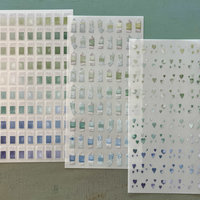 lexandra Renke Color Miracle Rub-Ons: Green-Blue 
