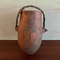 SOLD: East African Wooden Container 