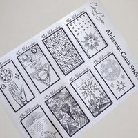 SOLD: CoraCreaCrafts Alchemist Cards Stickers