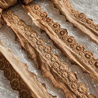 Vintage Coffee Stained Lace