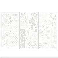 49 and Market IrRESISTible White Rub-ons: Curiosities