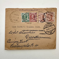 SOLD: Original Ephemera: Austrian/Germany Cancelled Envelope