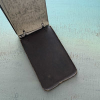 Vintage Leather Memo Book: 1940s