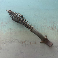 SOLD: Vintage Handle with Looped Metal.