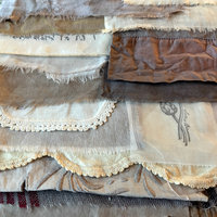 Vintage Fabric Collection Pack: Dyed & Stamped