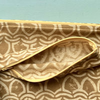 Ichcha Block Print Pouch: Jali