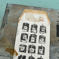 Inside Pocket: Original Mixed Media Art