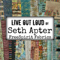 FreeSpirit Fabric Live Out Loud Collection: Ripped Strip Roll
