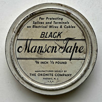SOLD: Vintage Manson Tape in Tin