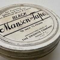 SOLD: Vintage Manson Tape in Tin
