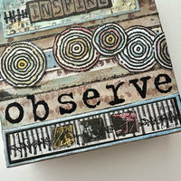 Seth Apter Observe: Original Mixed Media Art