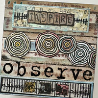 Seth Apter Observe: Original Mixed Media Art