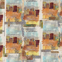 FreeSpirit On Your Mark Fabric 1 Yard Cut: Landmark