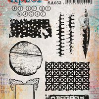 PaperArtsy Cling Rubber Stamp Trio: 52, 53, 54