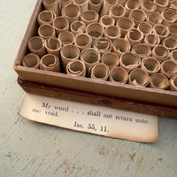 SOLD: Antique Promise Box