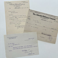 Original Ephemera: 1900s-1930s American Paper Set of 3