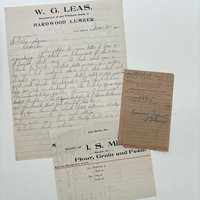 Original Ephemera: 1900s-1930s American Paper Set of 3