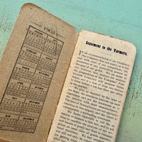 SOLD: 1903 Antique Fertilizers Booklet: Maroon