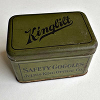 SOLD: Vintage Tin: Safety Goggles